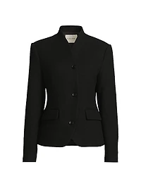 Camberly Wool-Blend Blazer
