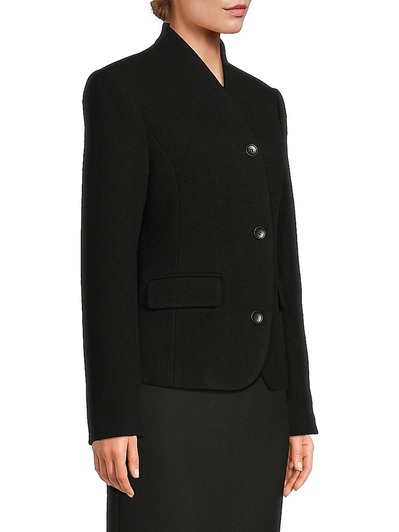 Camberly Wool-Blend Blazer