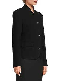 Camberly Wool-Blend Blazer