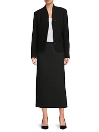 Camberly Wool-Blend Blazer