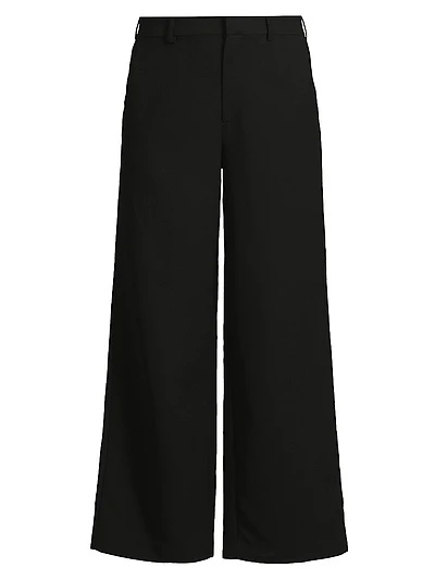 Merce Wide-Leg Wool Pants