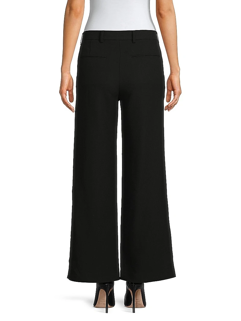 Merce Wide-Leg Wool Pants