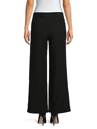 Merce Wide-Leg Wool Pants