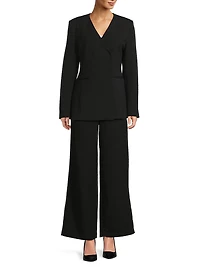 Merce Wide-Leg Wool Pants