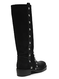 Shira 45MM Studded Knee-High Boots