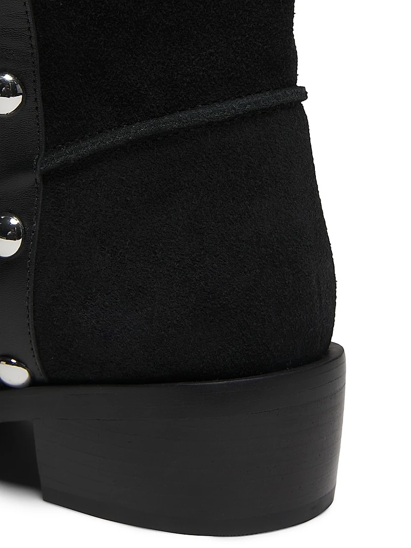 Shira 45MM Studded Knee-High Boots