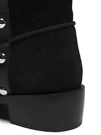 Shira 45MM Studded Knee-High Boots