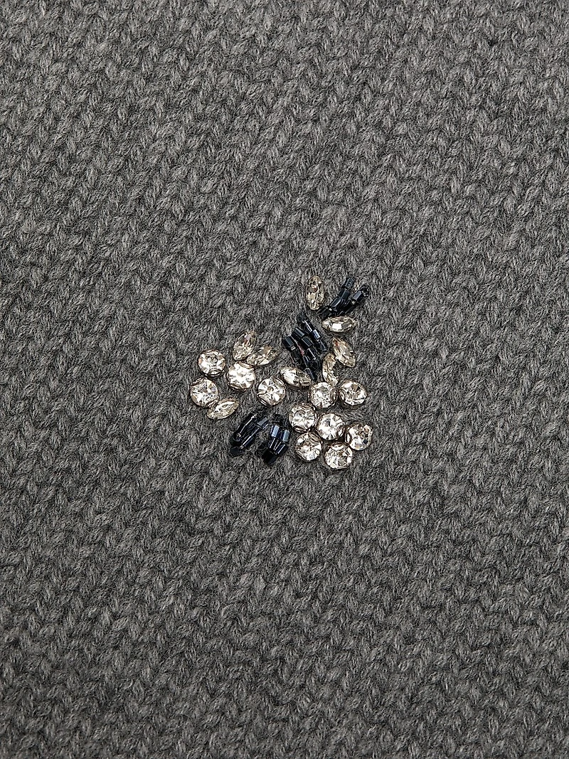 Coraline Embellished Wool-Cashmere Crewneck Sweater