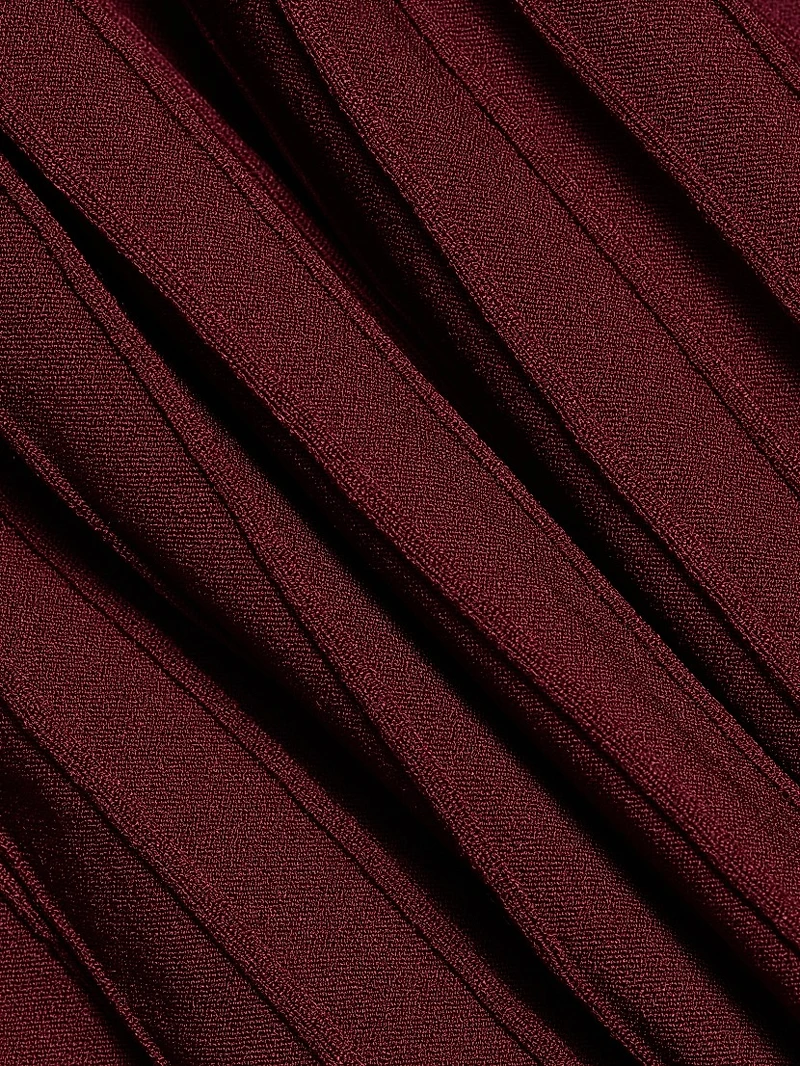 Genna Rib-Knit Midi-Dress