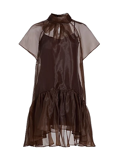 Beaux Tiered Minidress