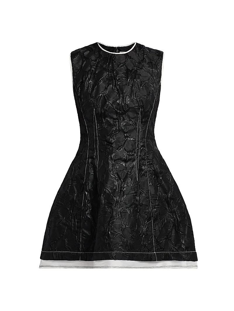Audrina Floral Sleeveless Minidress