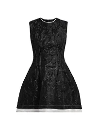 Audrina Floral Sleeveless Minidress