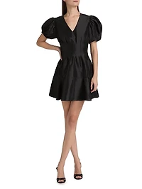 Edwina Taffeta Minidress