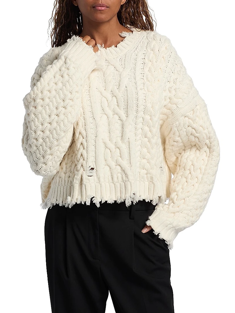 Felix Wool Crop Sweater