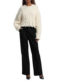 Felix Wool Crop Sweater