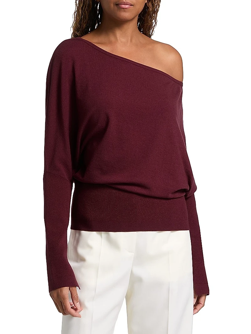 Lavina One-Shoulder Sweater