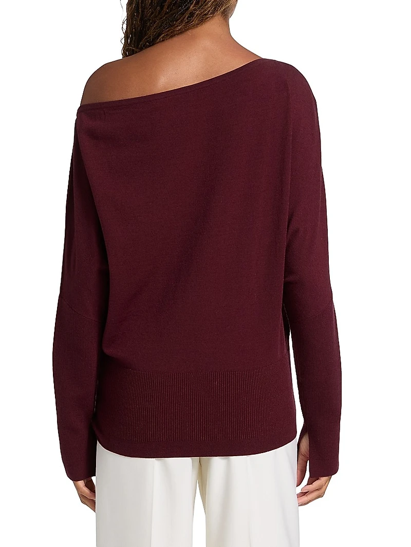 Lavina One-Shoulder Sweater