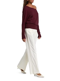 Lavina One-Shoulder Sweater