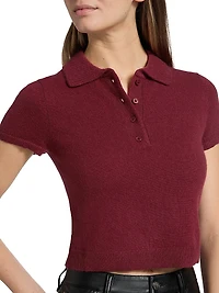 Twila Cashmere Polo Shirt