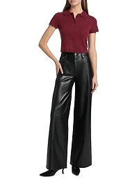Twila Cashmere Polo Shirt