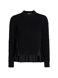 Elanore Mixed-Media Sweater