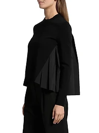 Elanore Mixed-Media Sweater