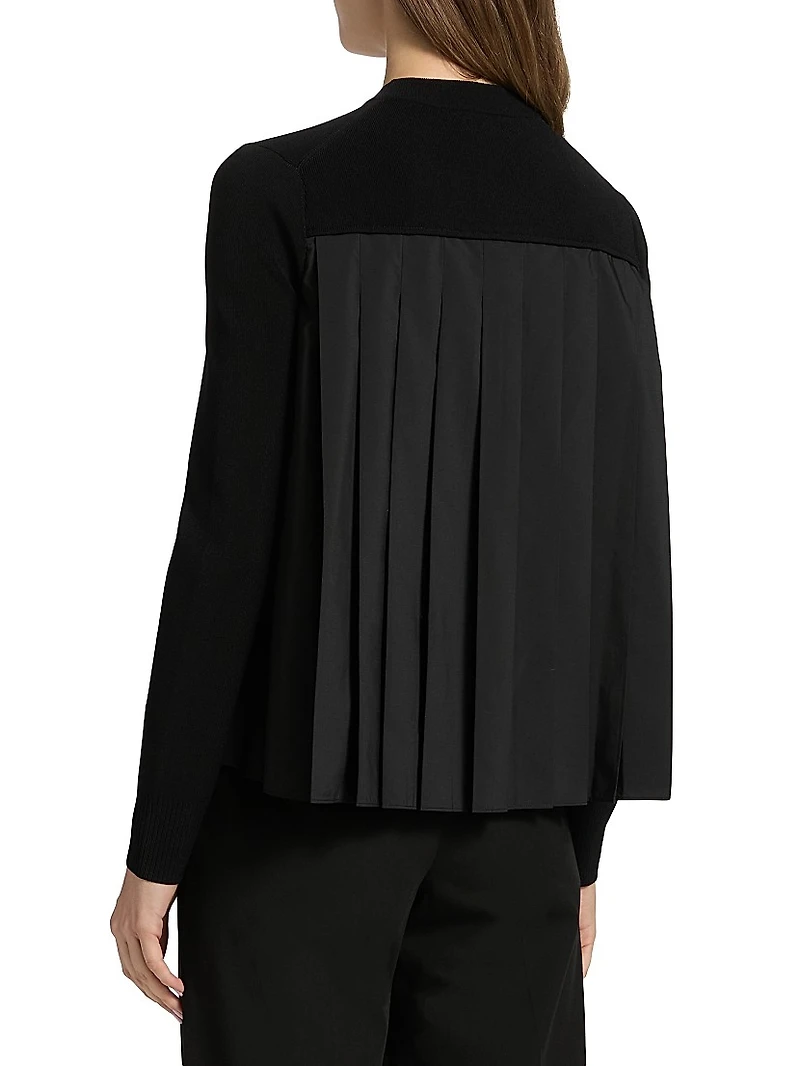 Elanore Mixed-Media Sweater