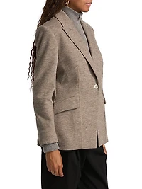 Auden Knit Combo Blazer