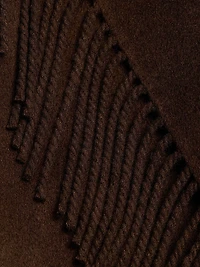 Carrie Fringed Longline Coat