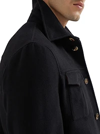 Lightweight Water Resistant Cashmere Safari Jacket