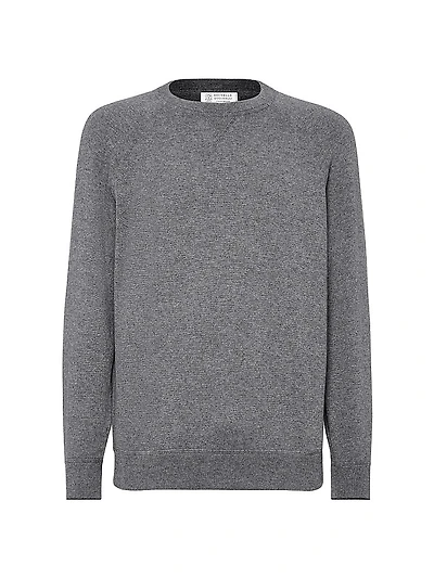 Cashmere Sweatshirt Style Sweater