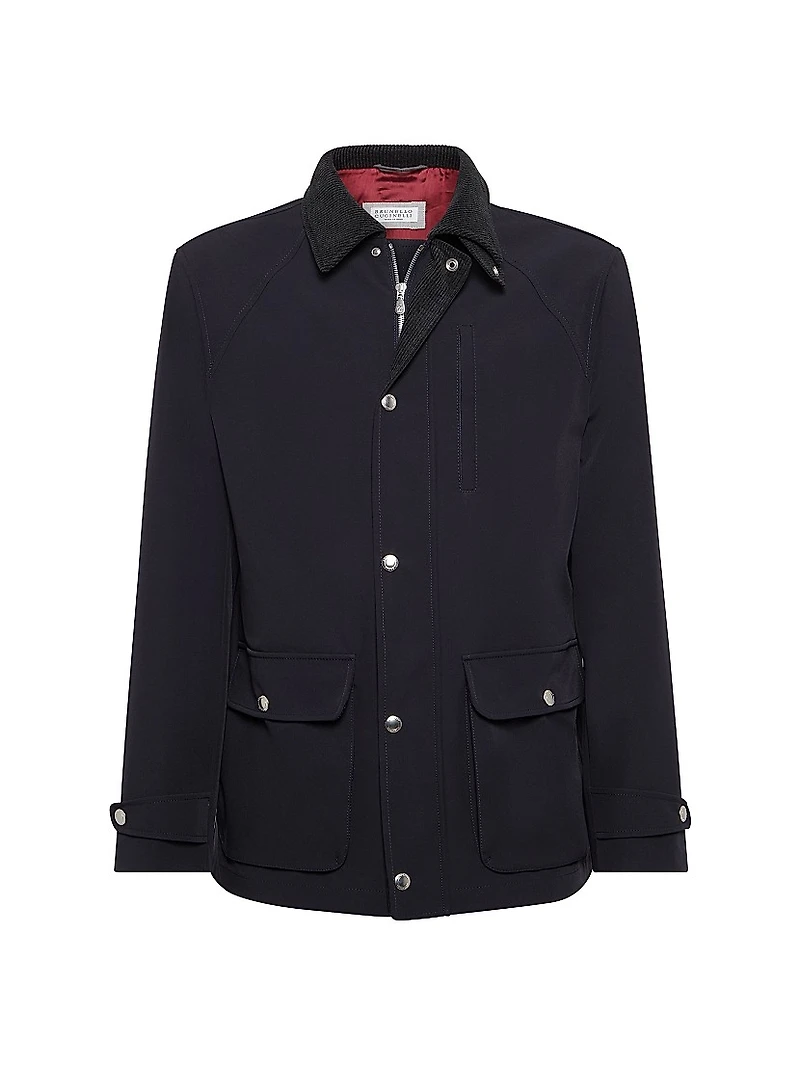 Stretch Bonded Nylon Field Jacket