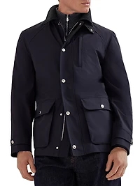 Stretch Bonded Nylon Field Jacket