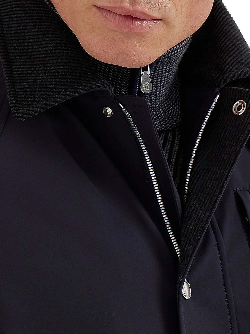 Stretch Bonded Nylon Field Jacket