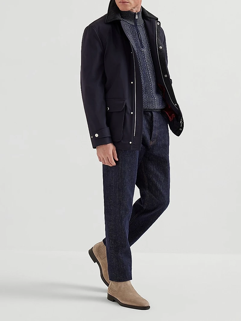 Stretch Bonded Nylon Field Jacket