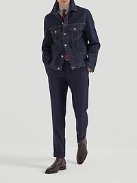 Striped Poplin Slim Fit Shirt with Spread Collar