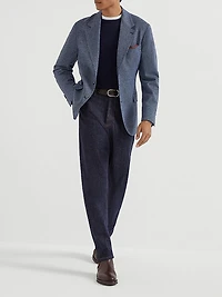 Wool, Cashmere and Silk Cavalry Deconstructed Cavallo Blazer