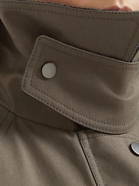 Techno Cotton Canvas Outerwear Jacket