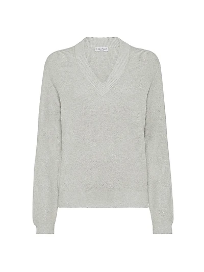 Sparkling Cotton Vanisé English Rib Sweater