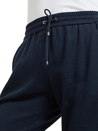 Comfort Cotton and Silk Interlock Trousers