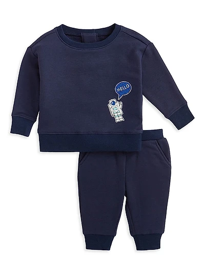 Baby's & Little Boy's Fleece Sweatsuit Set