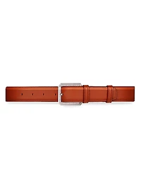 Handmade Antique Italian Calfskin Leather Belt