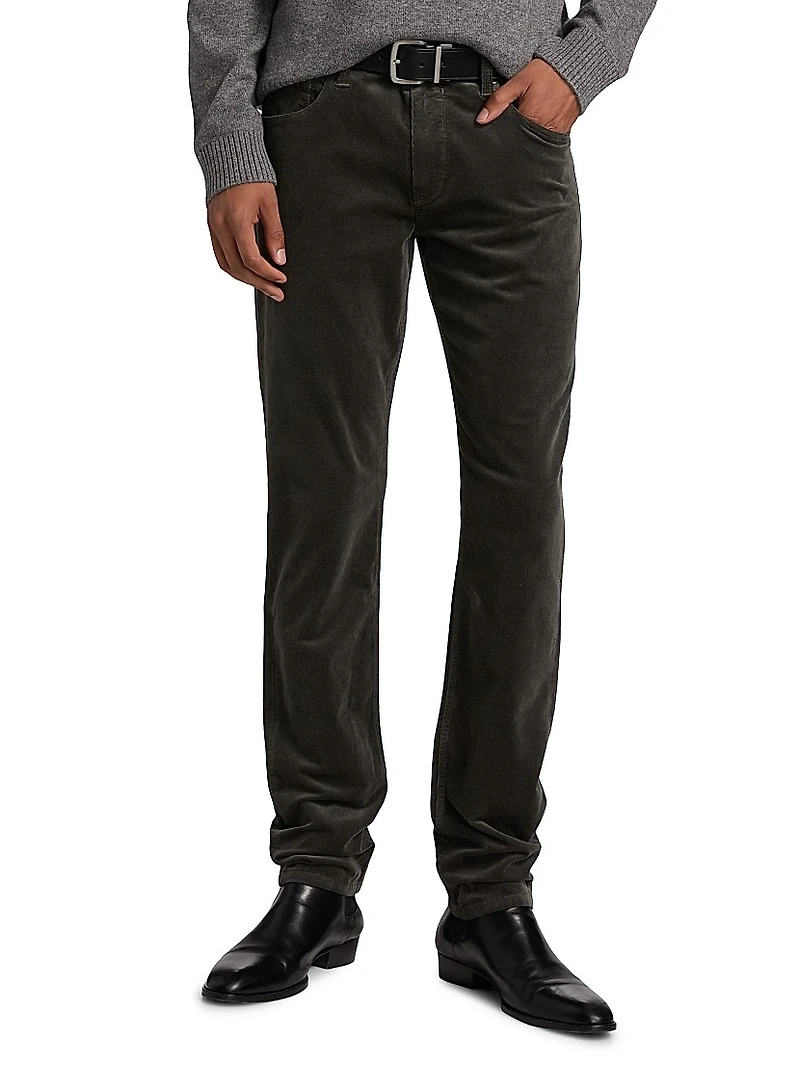 Lennox Stretch Corduroy Slim-Fit Pants
