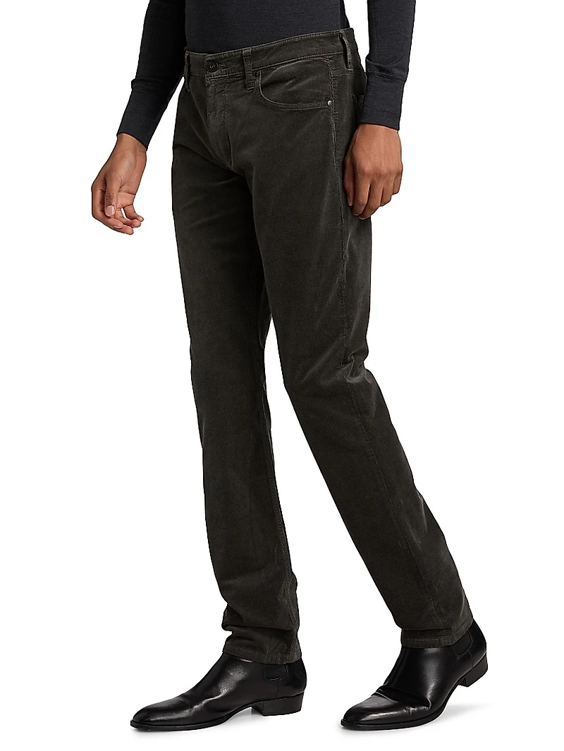 Lennox Stretch Corduroy Slim-Fit Pants