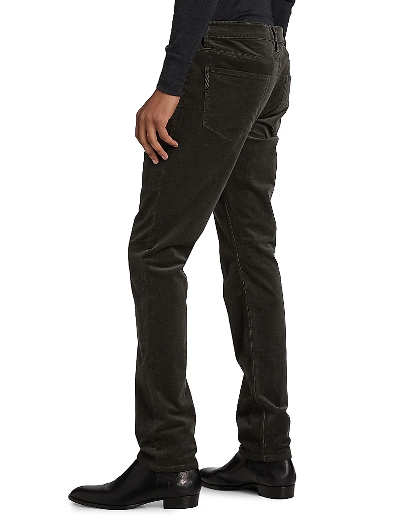 Lennox Stretch Corduroy Slim-Fit Pants
