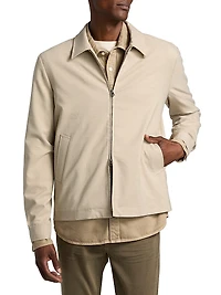 Harten Stretch-Twill Zip-Up Jacket