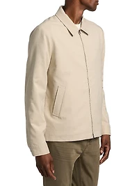 Harten Stretch-Twill Zip-Up Jacket