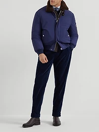 Flecked Alpaca, Virgin Wool and Cashmere Sweater