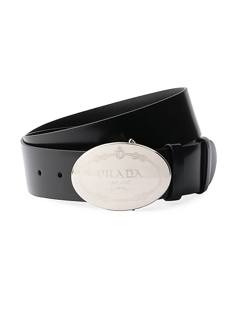 Brushed Leather Belt