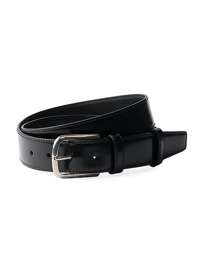 Brushed Leather Belt